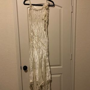 Vintage white long dress